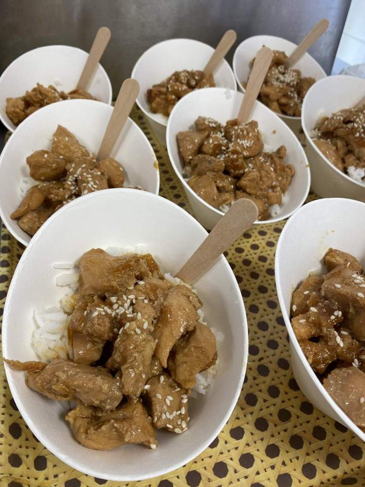 Repas d'événement Laparade