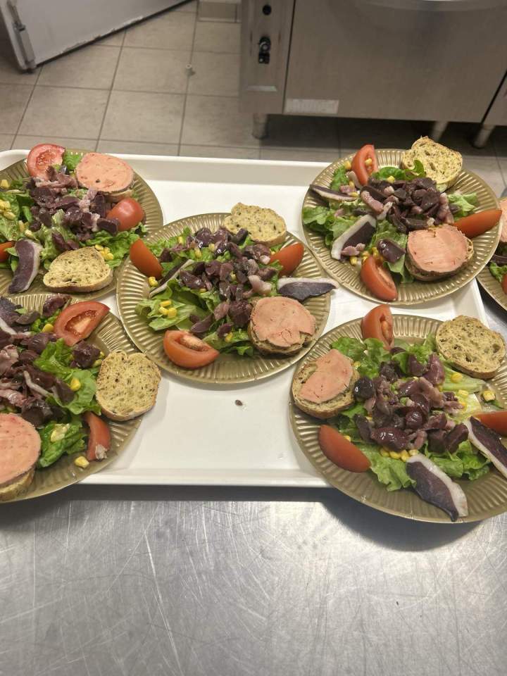Assiettes de landaise Laparade